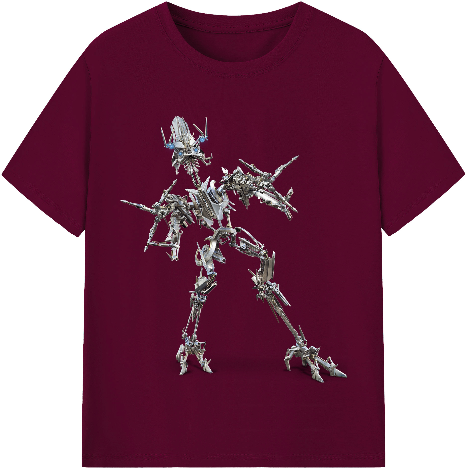 （画像用）  レディースカジュアルプリントTシャツ（綿100％）